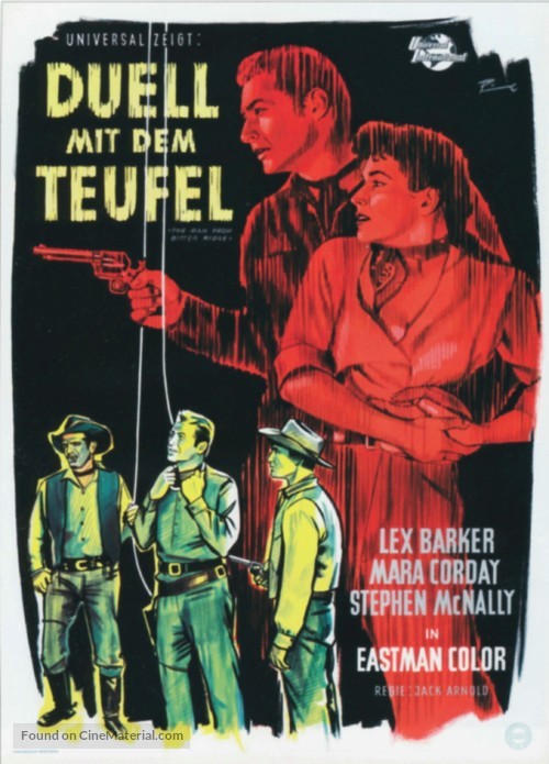 The Man from Bitter Ridge - German Movie Poster