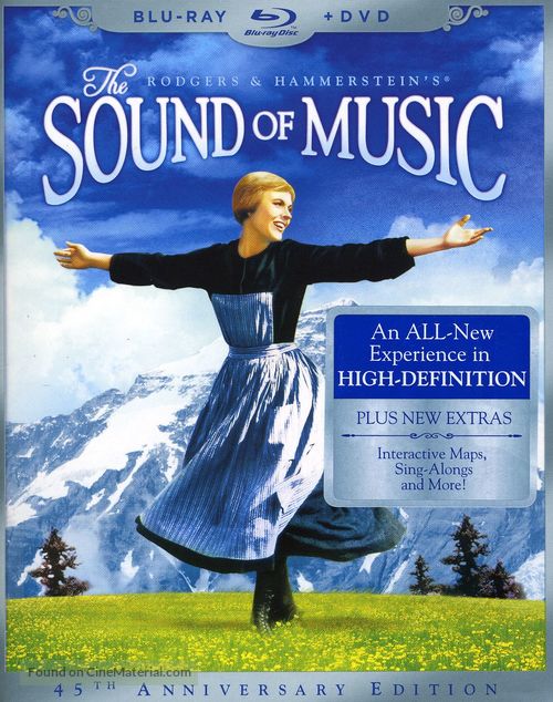 The Sound of Music - Blu-Ray movie cover