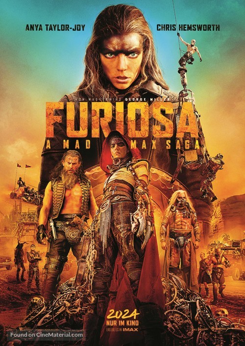 Furiosa: A Mad Max Saga - German Movie Poster