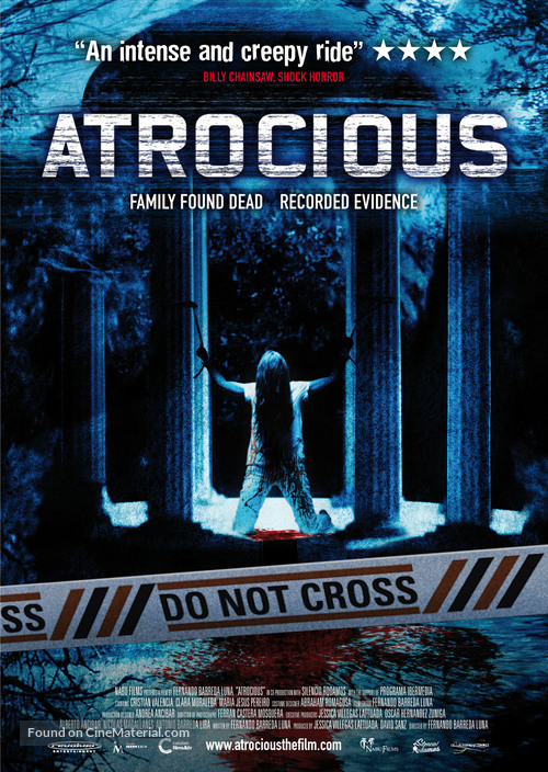 Atrocious - British Movie Poster