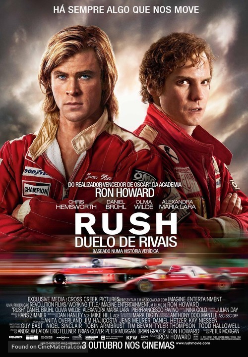 Rush - Portuguese Movie Poster