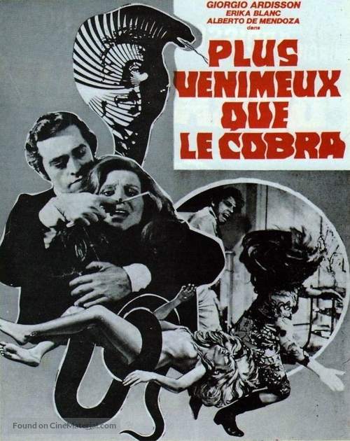 L&#039;uomo pi&ugrave; velenoso del cobra - French Movie Poster
