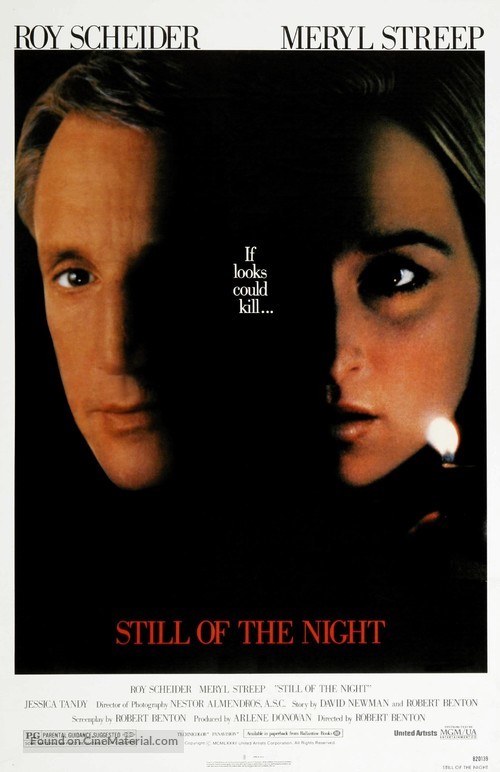 Still of the Night - Movie Poster