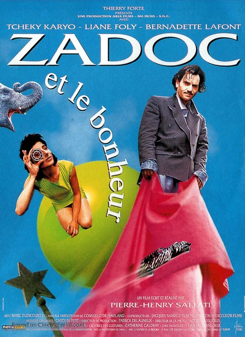 Zadoc et le bonheur - French Movie Poster