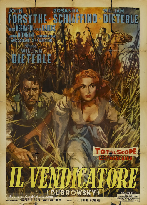 Il vendicatore - Italian Movie Poster