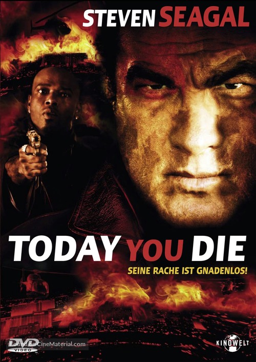 Today You Die - German DVD movie cover