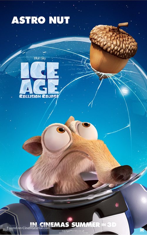 Ice Age: Collision Course - British Movie Poster