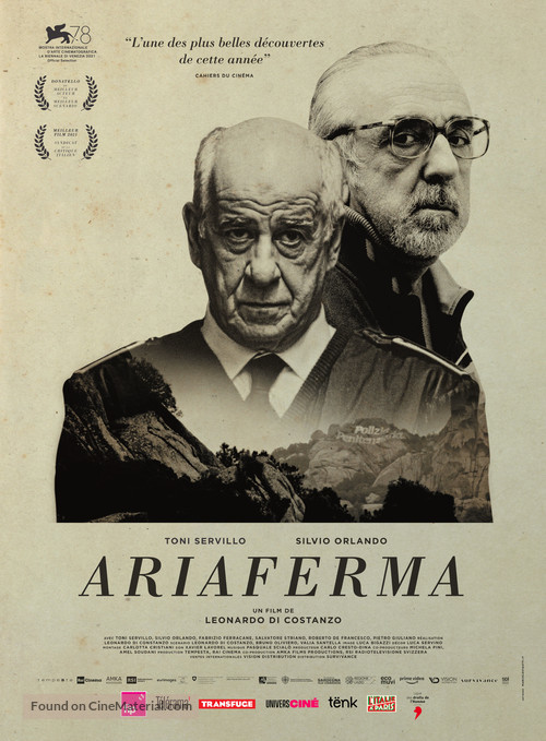 Ariaferma - French Movie Poster