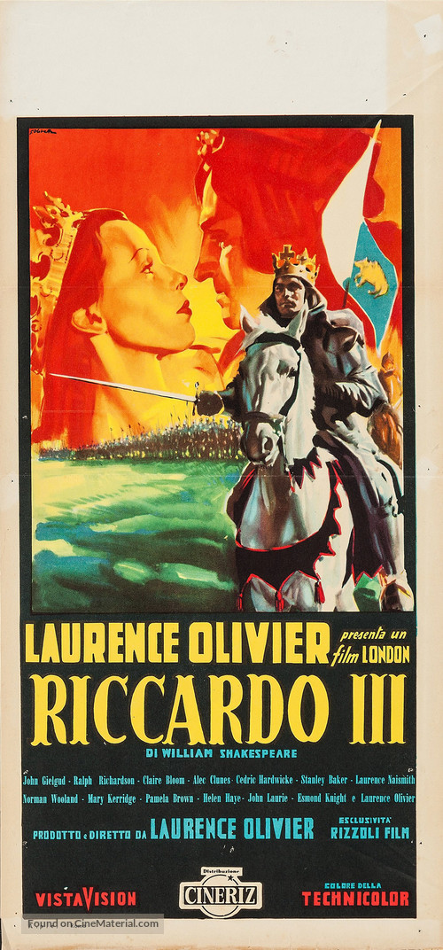 Richard III - Italian Movie Poster