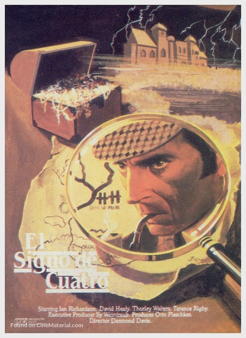 The Sign of Four - Spanish Movie Cover