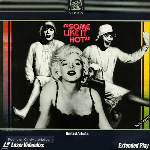 Some Like It Hot - Movie Cover