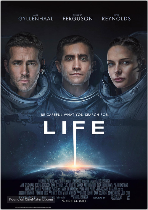 Life - Norwegian Movie Poster