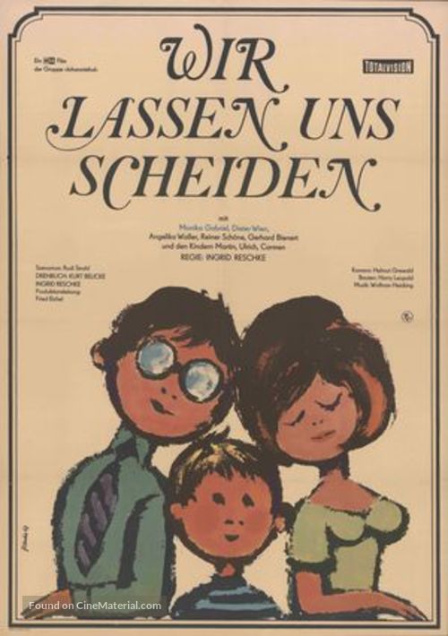 Wir lassen uns scheiden - German Movie Poster