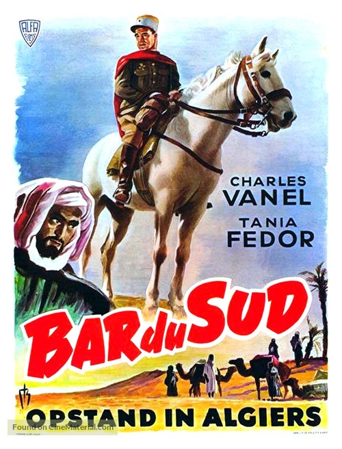 Bar du sud - Belgian Movie Poster