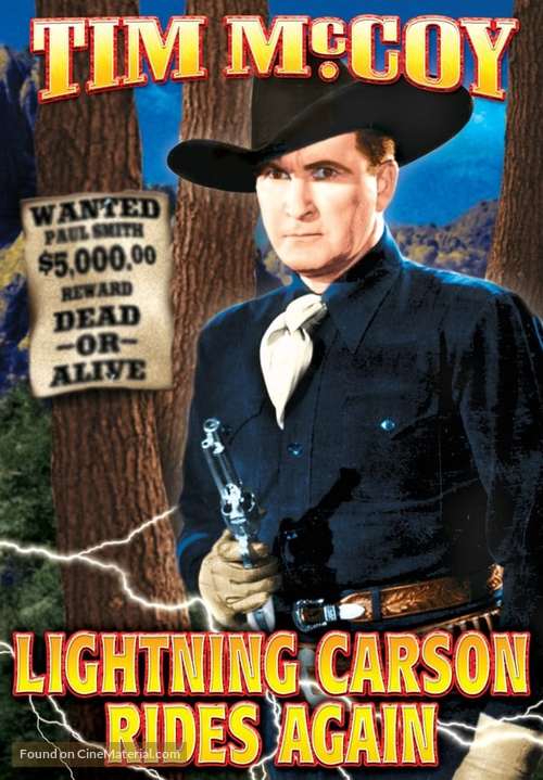 Lightning Carson Rides Again - DVD movie cover