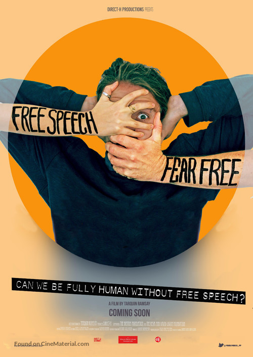 Free Speech Fear Free - British Movie Poster