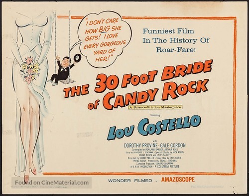 The 30 Foot Bride of Candy Rock - Movie Poster