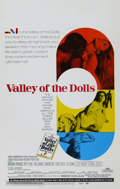 Valley of the Dolls - Movie Poster