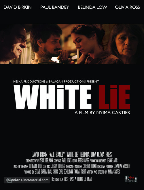 White Lie - British Movie Poster