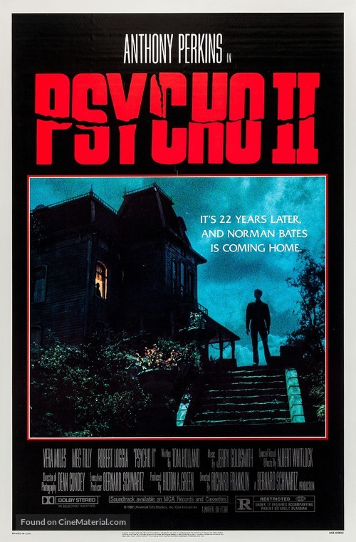Psycho II - Movie Poster