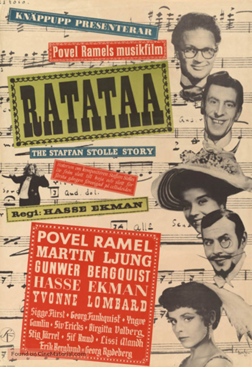 Ratataa eller The Staffan Stolle Story - Swedish Movie Poster