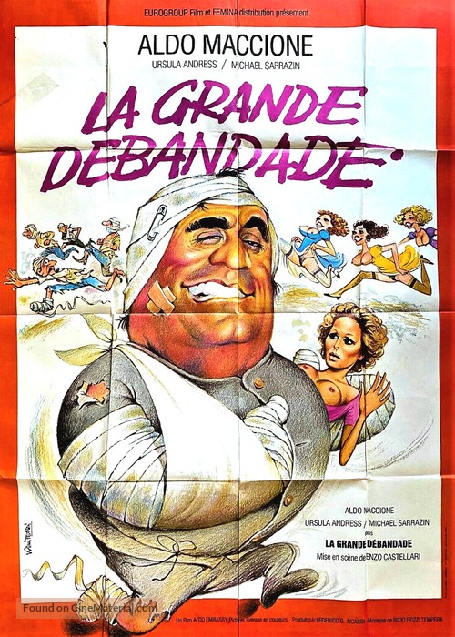 Avventure e gli amori di Scaramouche, Le - French Movie Poster