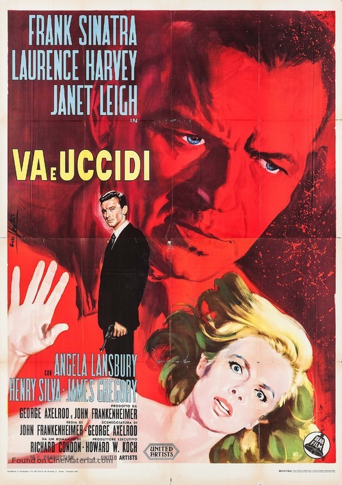The Manchurian Candidate - Italian Movie Poster