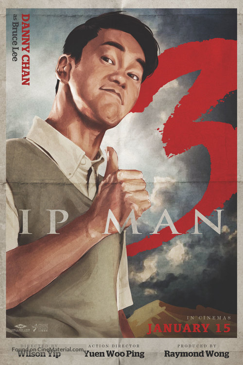 Yip Man 3 - British Movie Poster