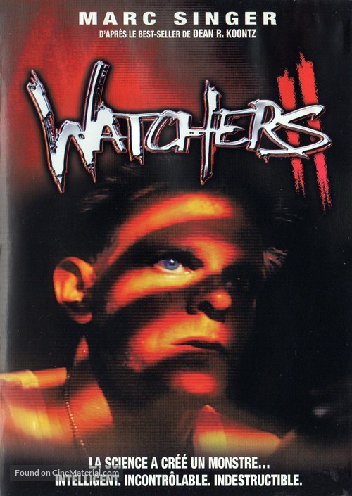 Watchers II - French DVD movie cover