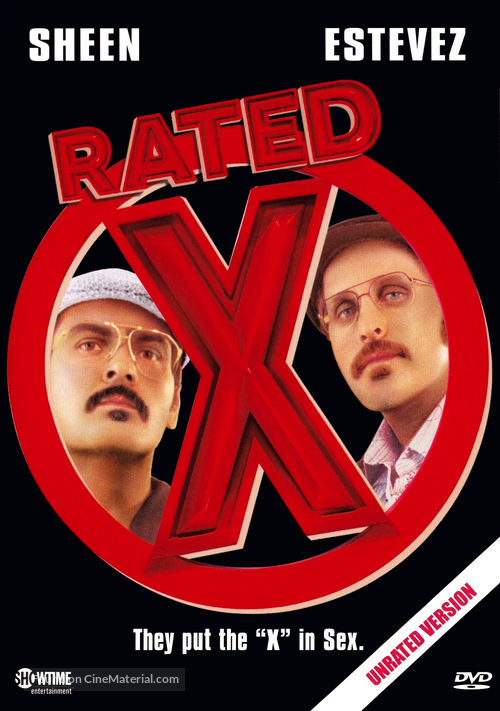 Rated X - DVD movie cover