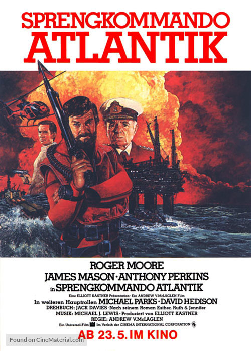 North Sea Hijack - German Movie Poster