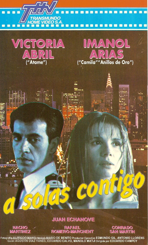 A solas contigo - Argentinian Movie Cover