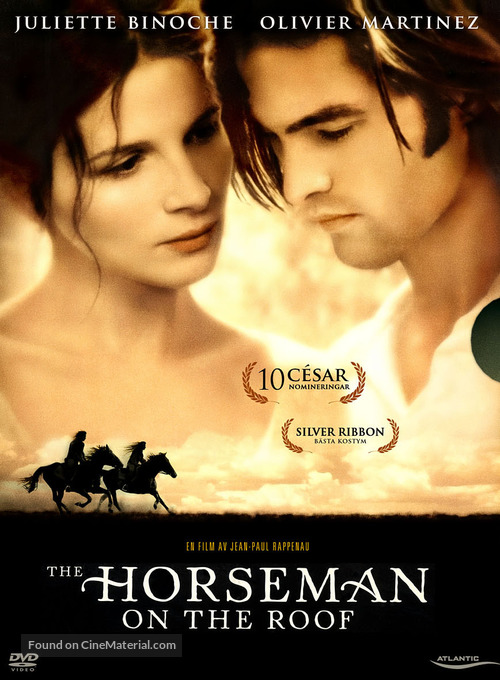 Le hussard sur le toit - Swedish DVD movie cover