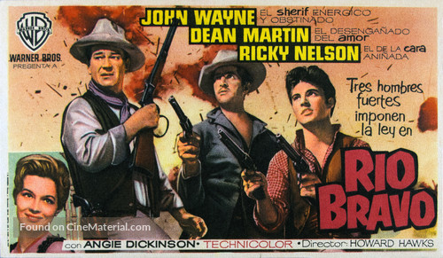 Rio Bravo - Spanish Movie Poster