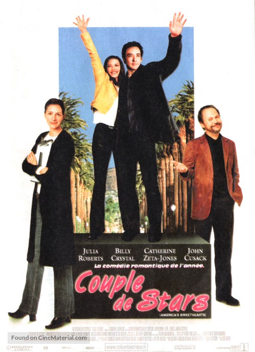 America&#039;s Sweethearts - French Movie Poster