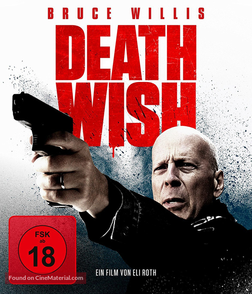 Death Wish - German Blu-Ray movie cover