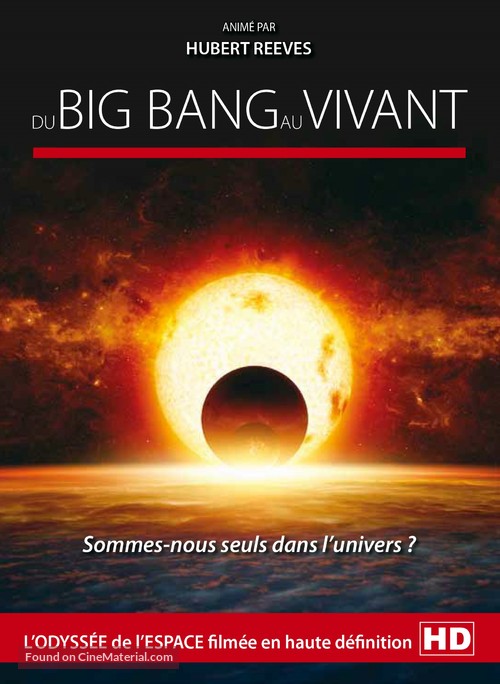 Du big bang au vivant - French DVD movie cover