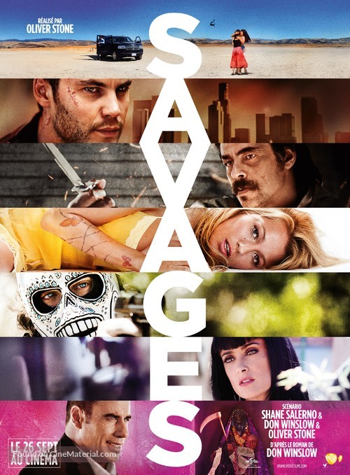 Savages - French Movie Poster