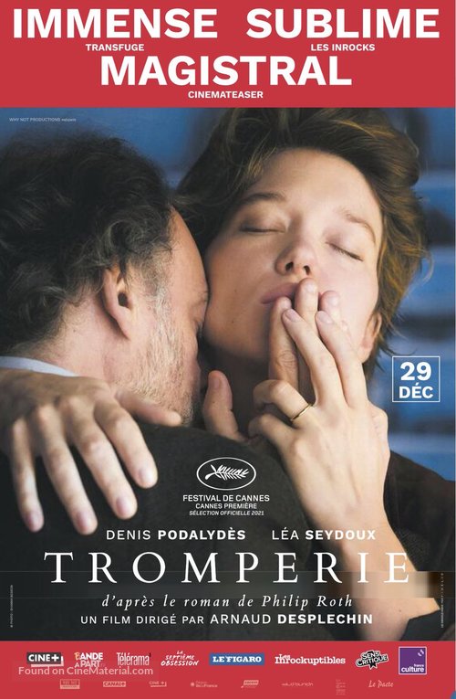 Tromperie - French Movie Poster