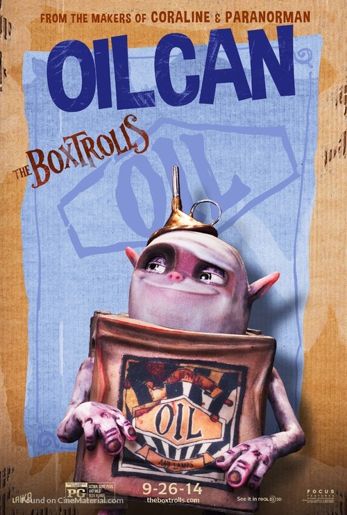 The Boxtrolls - Movie Poster