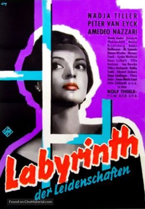Labyrinth - German Movie Poster