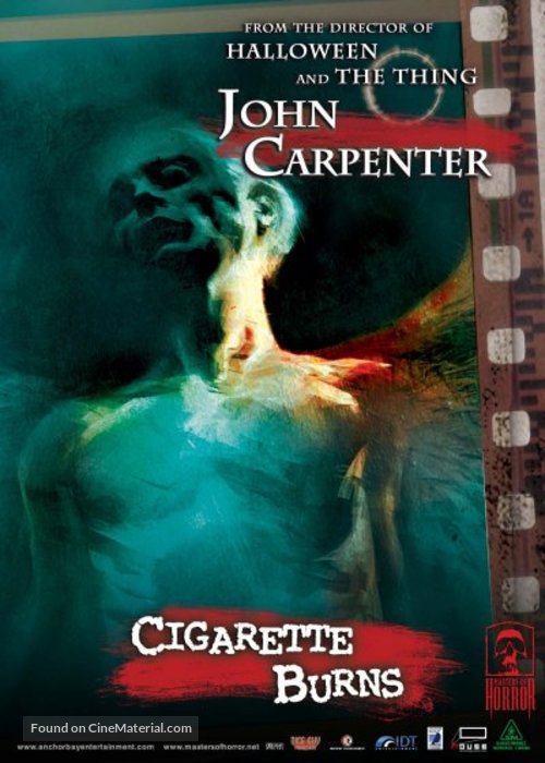 &quot;Masters of Horror&quot; John Carpenter&#039;s Cigarette Burns - Thai poster