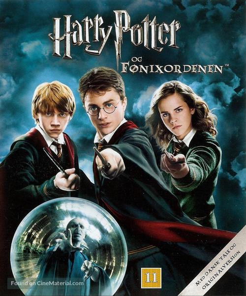 Harry Potter and the Order of the Phoenix - Danish Movie Cover