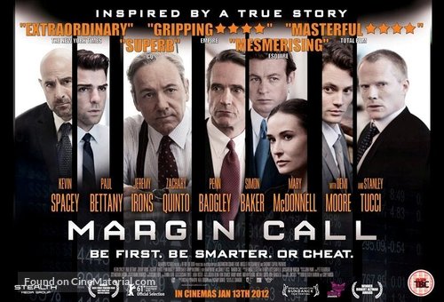 Margin Call - British Movie Poster