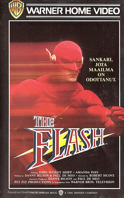 The Flash - Finnish VHS movie cover