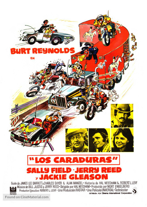 Smokey and the Bandit - Spanish Movie Poster