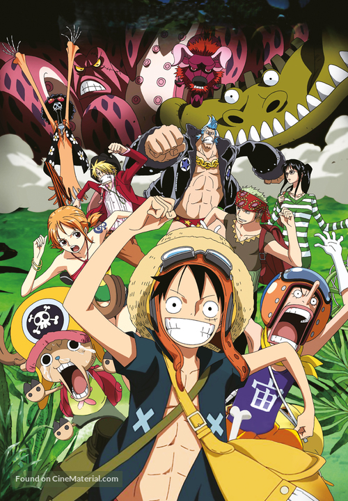 One Piece Film: Strong World - Japanese Key art