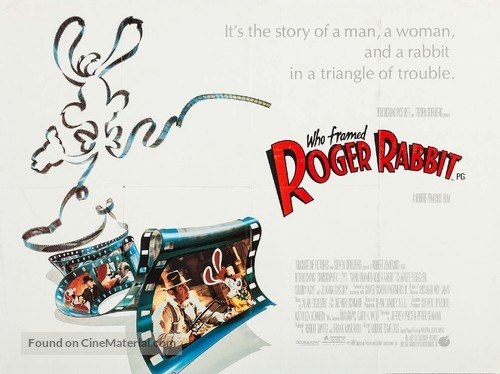 Who Framed Roger Rabbit - British Movie Poster