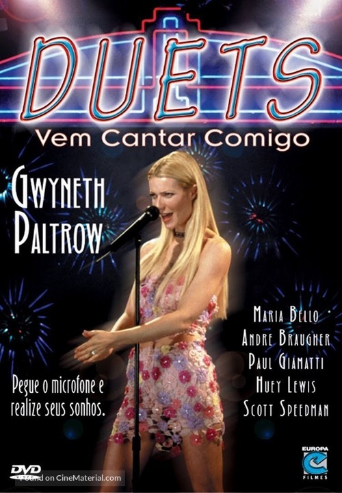 Duets - Brazilian DVD movie cover