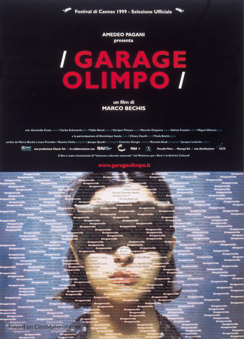 Garage Olimpo - Italian Movie Poster